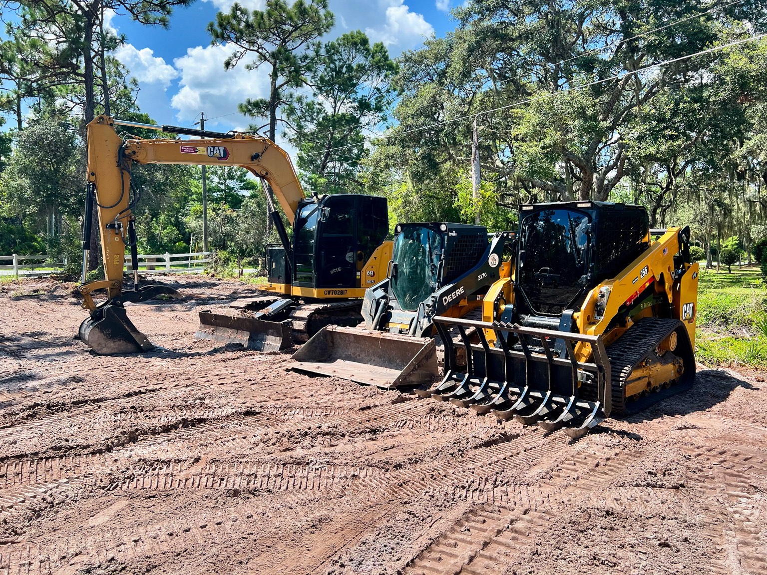 C & S Grading equipment