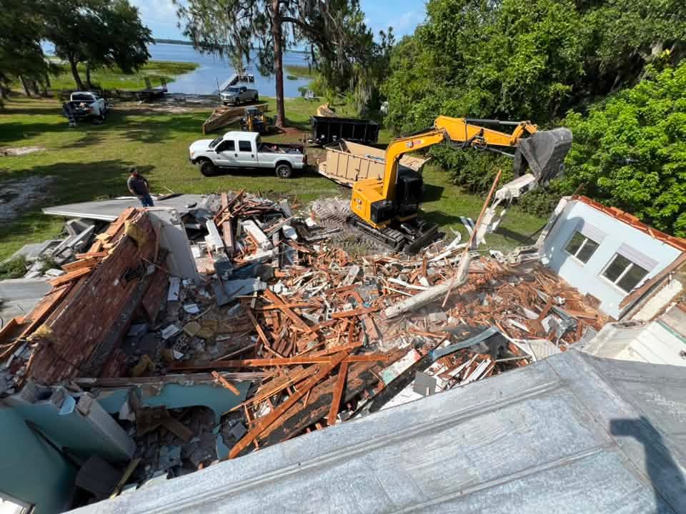 House demolition project in Central Florida